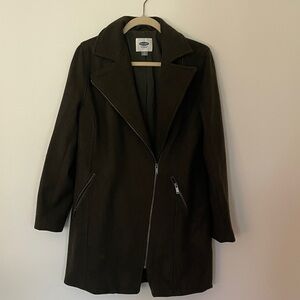 Old Navy Women's dark green Pea Coat